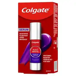 Etos Colgate max white purple serum aanbieding