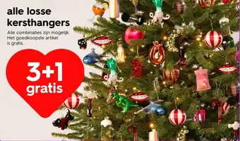 HEMA Alle losse kersthangers aanbieding