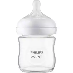 Etos Philips Avent Natural Response Glazen Babyfles SCY930/01 120ML aanbieding