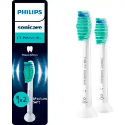 Etos Philips Sonicare ProResults Opzetborstel Wit HX6012/87 - 2 Pack aanbieding
