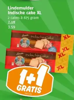 Poiesz Lindemulder Indische cake XL aanbieding