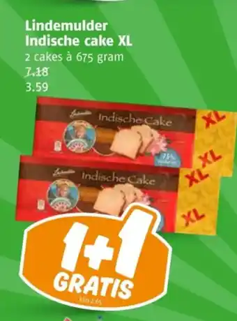 Poiesz Lindemulder Indische cake XL aanbieding