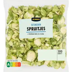 Jumbo Jumbo Gesneden Spruitjes 300 g aanbieding