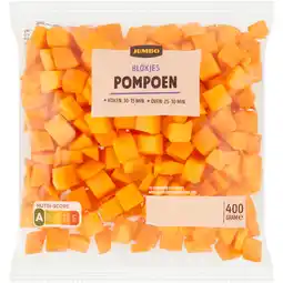 Jumbo Jumbo Blokjes Pompoen 400 g aanbieding