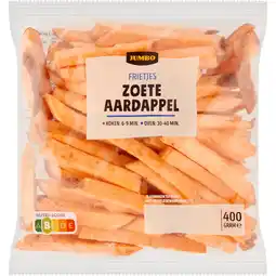 Jumbo Jumbo Frietjes Zoete Aardappel 400 g aanbieding