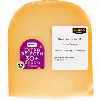 Jumbo Jumbo Goudse Kaas 30+ Extra Belegen ca. 420 g aanbieding