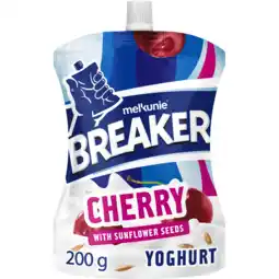 Jumbo Melkunie Breaker Originals Cherry Yoghurt with Sunflower Seeds 200 g aanbieding