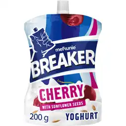 Jumbo Melkunie Breaker Originals Cherry Yoghurt with Sunflower Seeds 200 g aanbieding