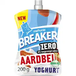 Jumbo Melkunie Breaker Zero Strawberry Yoghurt 200 g aanbieding