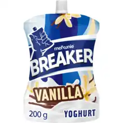 Jumbo Melkunie Breaker Originals Vanilla Yoghurt 200 g aanbieding
