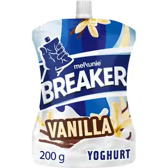 Jumbo Melkunie Breaker Originals Vanilla Yoghurt 200 g aanbieding