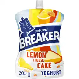 Jumbo Melkunie Breaker Specials Lemon Cheesecake Yoghurt 200 g aanbieding