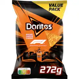 Jumbo Doritos Nacho Cheese Tortilla Chips 272g aanbieding