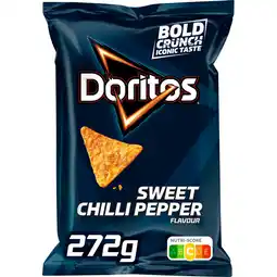 Jumbo Doritos Sweet Chilli Pepper Tortilla Chips 272 gr aanbieding