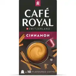 Jumbo Café Royal Cinnamon Flavoured Coffee 10 Capsules 50 g aanbieding