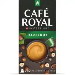 Jumbo Café Royal Hazelnut Flavoured Coffee 10 Capsules 50 g aanbieding