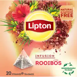 Jumbo Lipton Thee Infusie Rooibos aanbieding