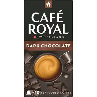 Jumbo Café Royal Dark Chocolate Flavoured Coffee 10 Capsules 50 g aanbieding