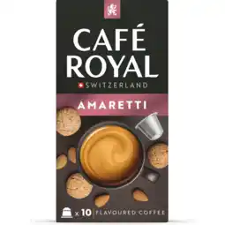 Jumbo Café Royal Amaretti Flavoured Coffee 10 Capsules 50 g aanbieding