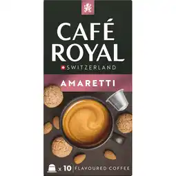 Jumbo Café Royal Amaretti Flavoured Coffee 10 Capsules 50 g aanbieding