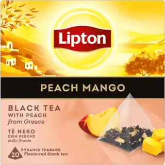 Jumbo Lipton Thee Peach & Mango aanbieding