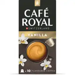 Jumbo Café Royal Vanilla 10 Capsules 50 g aanbieding