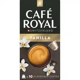 Jumbo Café Royal Vanilla 10 Capsules 50 g aanbieding