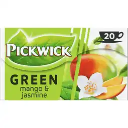 Jumbo Pickwick Green Tea Mango & Jasmine 20 Stuks aanbieding