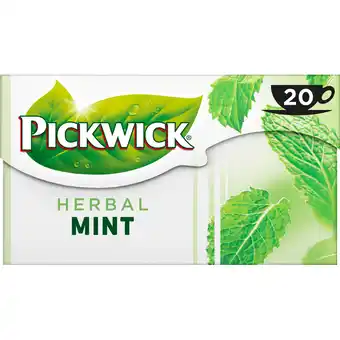 Jumbo Pickwick Mint Kruiden Thee 20 Stuks aanbieding