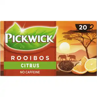 Jumbo Pickwick Rooibos Citrus 20 x 1,5 g aanbieding