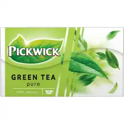 Jumbo Pickwick Pure Groene Thee 20 Stuks aanbieding