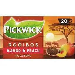 Jumbo Pickwick Rooibos Mango & Peach 20 x 2 g aanbieding
