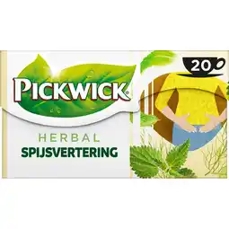 Jumbo Pickwick Spijsvertering Kruiden Thee 20 Stuks aanbieding