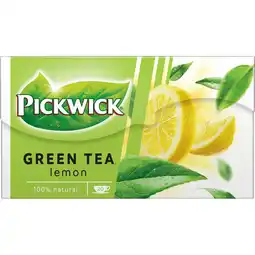 Jumbo Pickwick Lemon Groene Thee 20 Stuks aanbieding