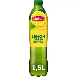 Jumbo Lipton Ice Tea Green Lemon 1,5 L aanbieding