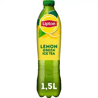 Jumbo Lipton Ice Tea Green Lemon 1,5 L aanbieding