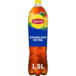 Jumbo Lipton Ice Tea Sparkling Original 1.5 L aanbieding