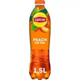 Jumbo Lipton Ice Tea Peach 1500 ml aanbieding