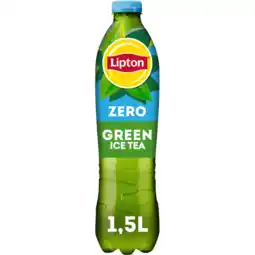Jumbo Lipton Ice Tea Green Zero Sugar 1,5 L aanbieding