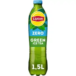 Jumbo Lipton Ice Tea Green Zero Sugar 1,5 L aanbieding