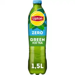 Jumbo Lipton Ice Tea Green Zero Sugar 1,5 L aanbieding