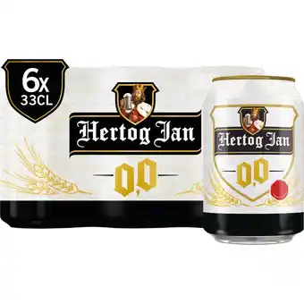 Jumbo Hertog Jan - 0.0% Alcoholvrij - Blik - 6 x 330ML aanbieding