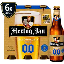 Jumbo Hertog Jan - 0.0% Alcoholvrij - Fles - 6 x 300ML aanbieding