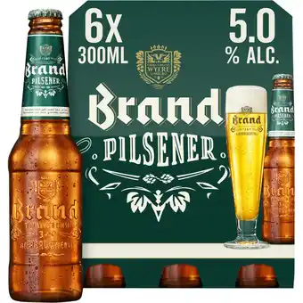 Jumbo Brand Pilsener Bier Fles 6 x 300ml aanbieding