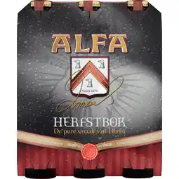 Jumbo Alfa Herfstbok Flessen 6 x 300ML aanbieding