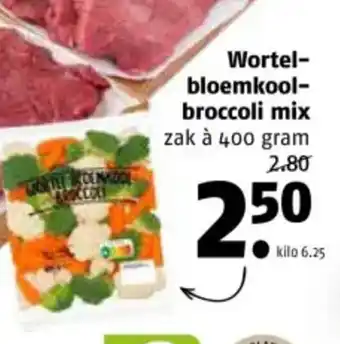 Poiesz Wortel bloemkool broccoli mix aanbieding