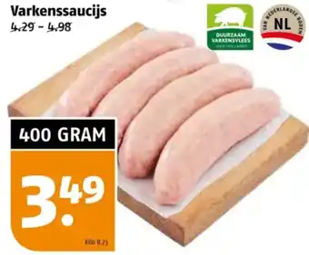 Poiesz Varkenssaucijs aanbieding