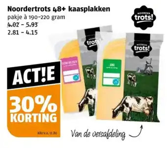 Poiesz Noordertrots 48+ kaasplakken aanbieding