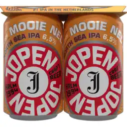 Jumbo Jopen Mooie Nel IPA Bier Blikken 4 x 330 ml aanbieding