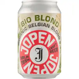 Jumbo Jopen - Blond - BIO Craft Beer Organic - Blik - 330ML aanbieding